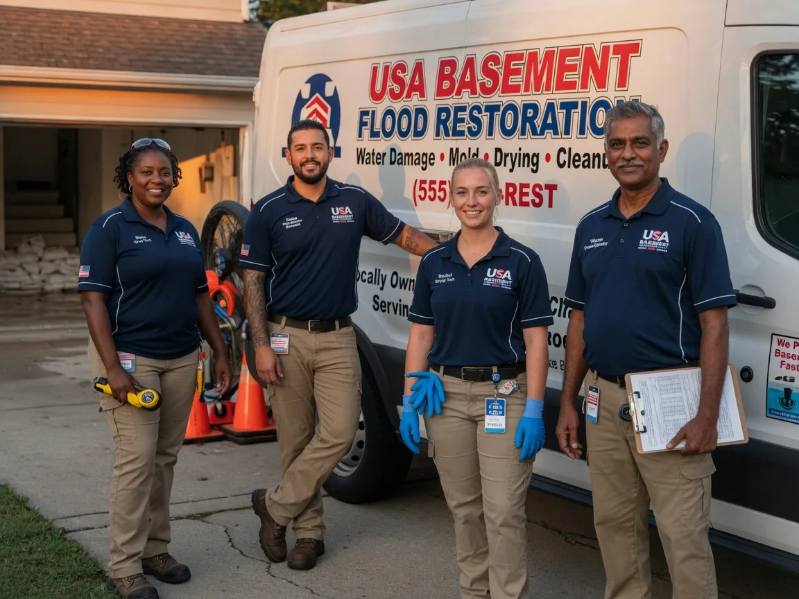 Basement Flood Cleanup company in Muscadine, AL